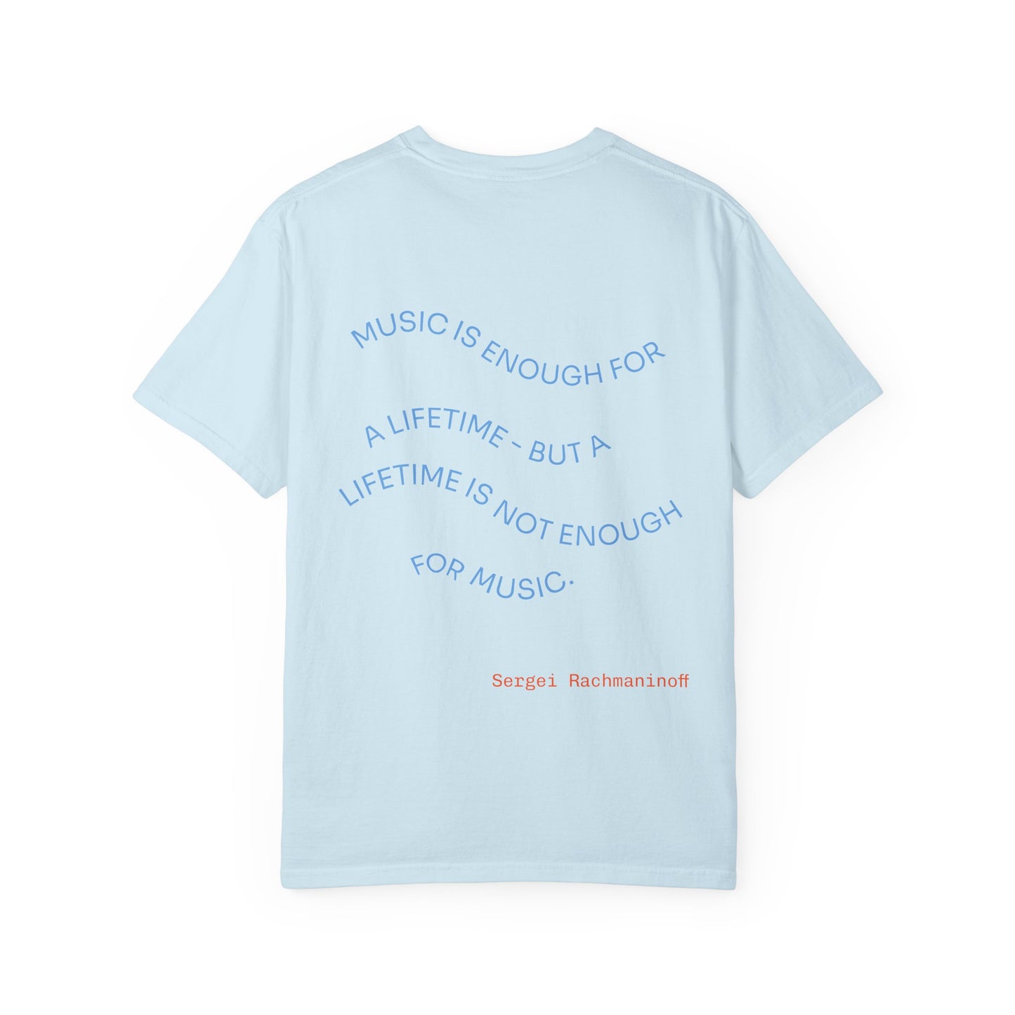 Rach(maninoff) n Roll Retro T-Shirt, Graphic Tee, Cool Gift for Musicians, Fun Concert Wear, Unisex Casual Style, Unique Music Enthusiast Apparel