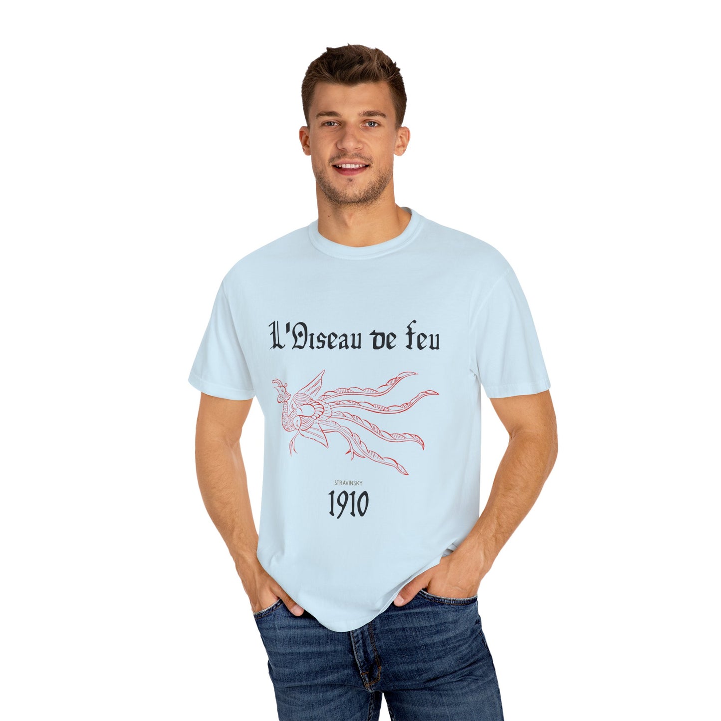 The Firebird Ballet Unisex T-Shirt, Casual Wear, Unique Graphic Tee, Perfect for Gifts, Everyday Style, Art Lovers Apparel
