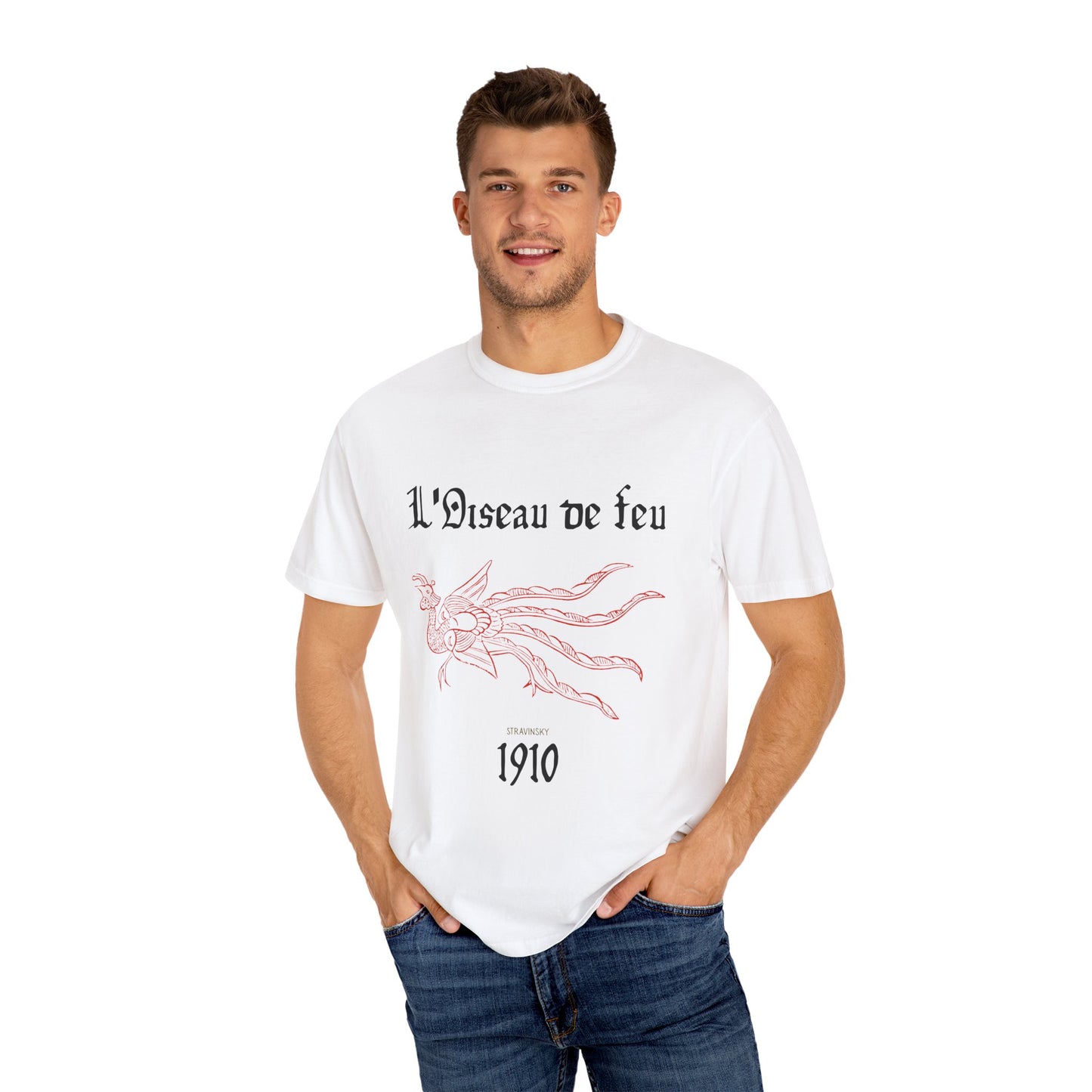 The Firebird Ballet Unisex T-Shirt, Casual Wear, Unique Graphic Tee, Perfect for Gifts, Everyday Style, Art Lovers Apparel