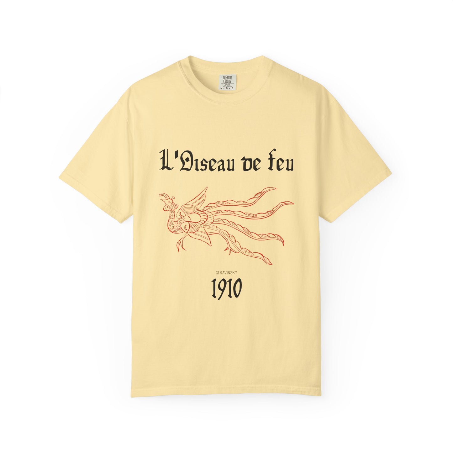 The Firebird Ballet Unisex T-Shirt, Casual Wear, Unique Graphic Tee, Perfect for Gifts, Everyday Style, Art Lovers Apparel