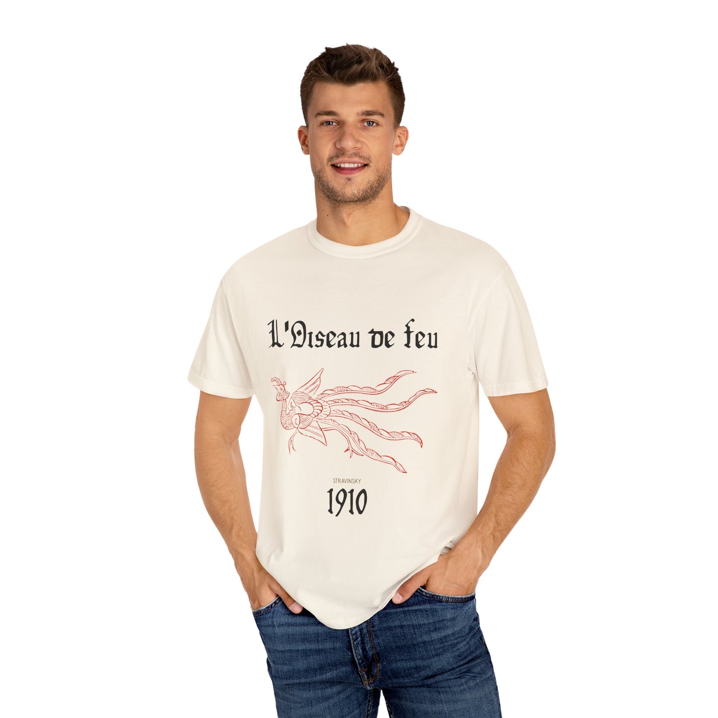 The Firebird Ballet Unisex T-Shirt, Casual Wear, Unique Graphic Tee, Perfect for Gifts, Everyday Style, Art Lovers Apparel