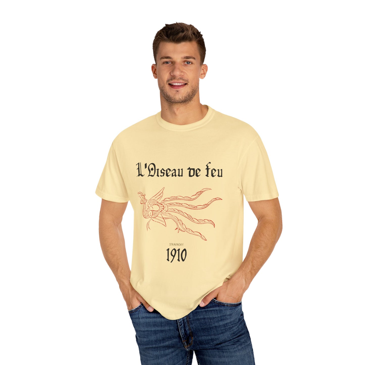 The Firebird Ballet Unisex T-Shirt, Casual Wear, Unique Graphic Tee, Perfect for Gifts, Everyday Style, Art Lovers Apparel