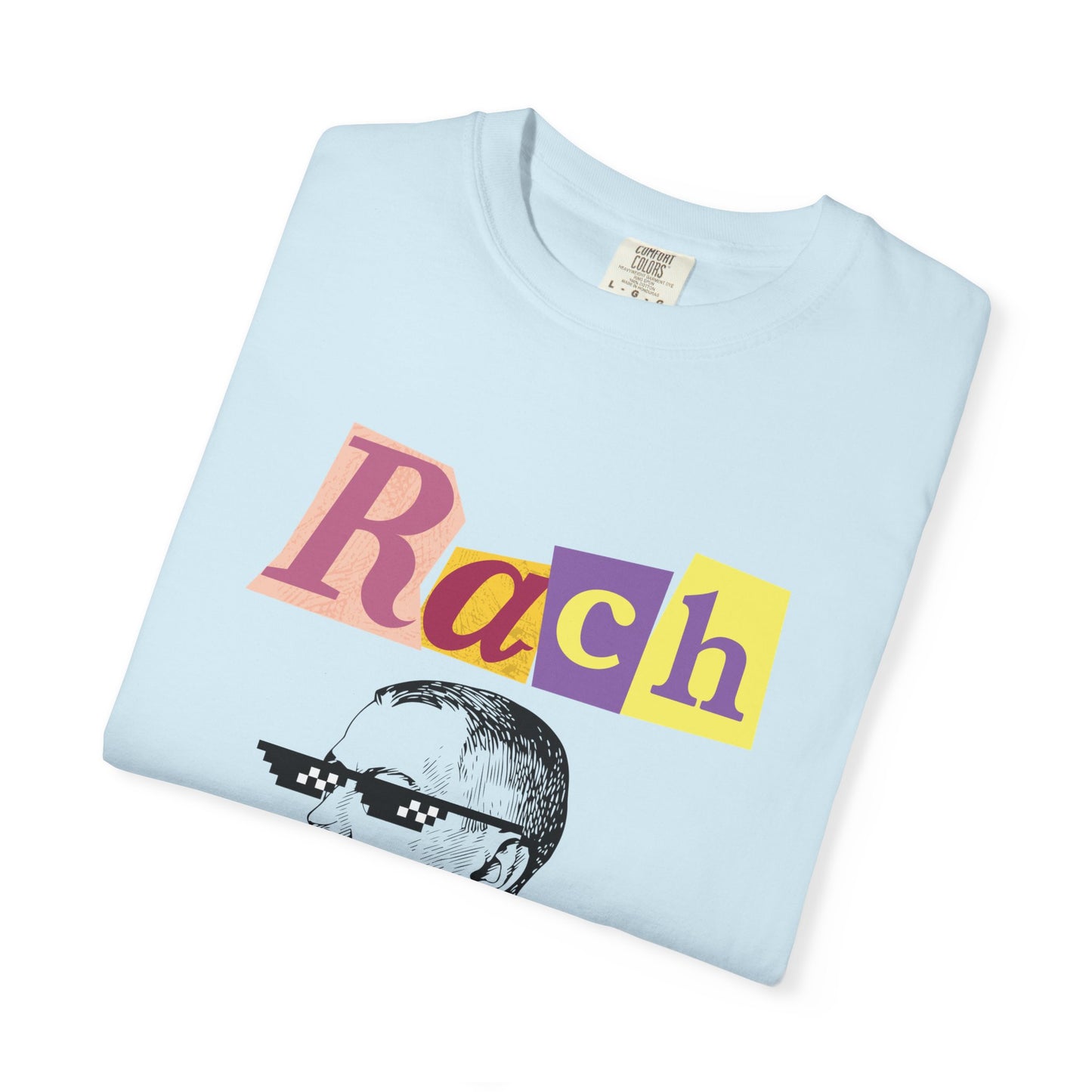 Rach(maninoff) n Roll Retro T-Shirt, Graphic Tee, Cool Gift for Musicians, Fun Concert Wear, Unisex Casual Style, Unique Music Enthusiast Apparel