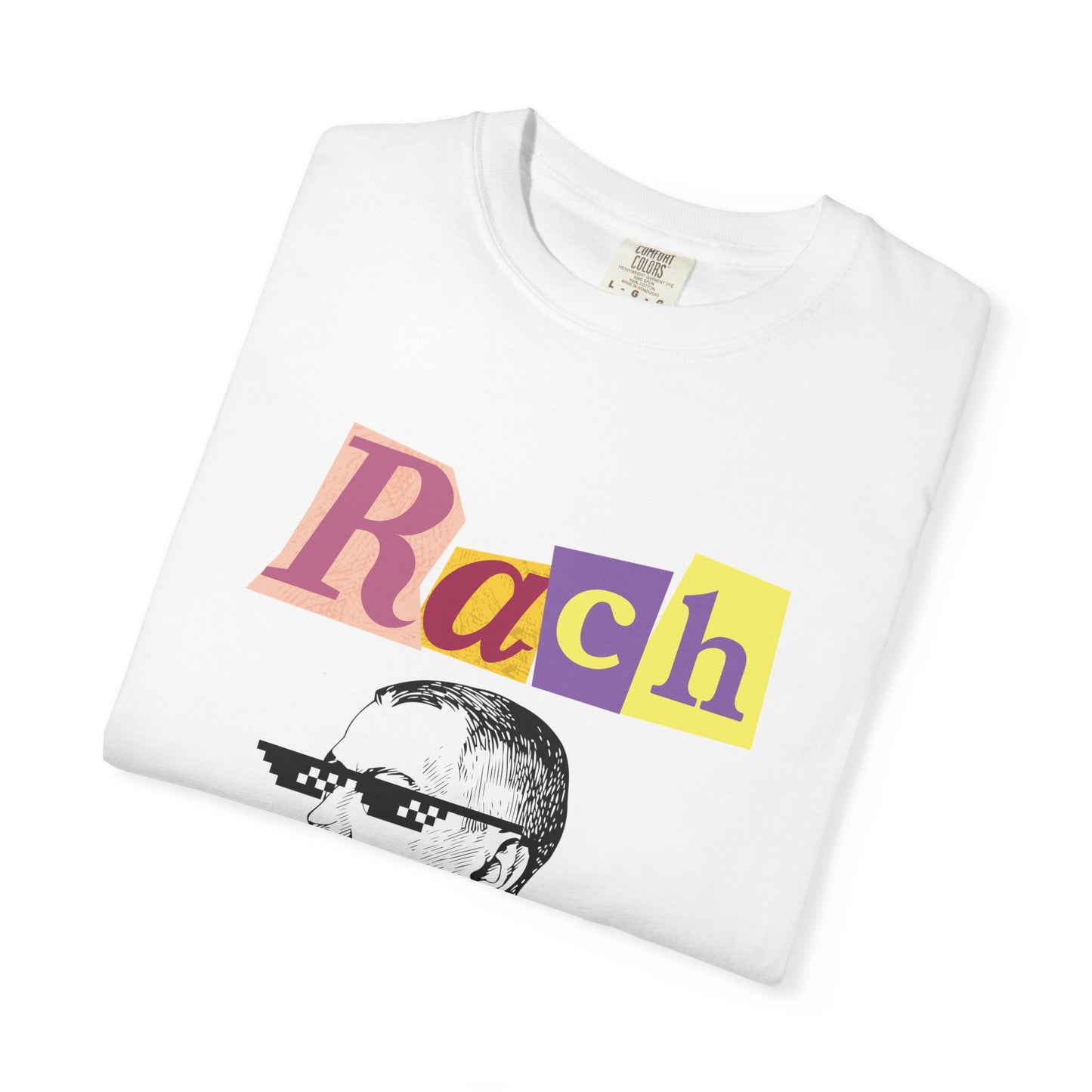 Rach(maninoff) n Roll Retro T-Shirt, Graphic Tee, Cool Gift for Musicians, Fun Concert Wear, Unisex Casual Style, Unique Music Enthusiast Apparel