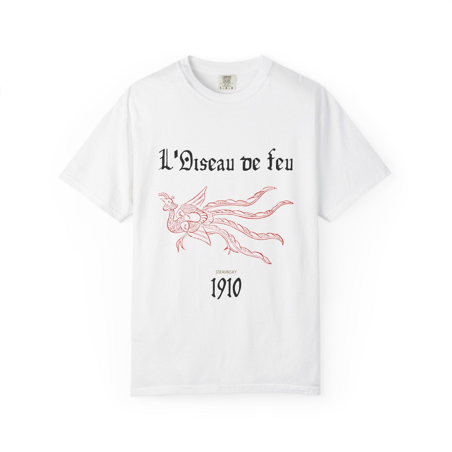 The Firebird Ballet Unisex T-Shirt, Casual Wear, Unique Graphic Tee, Perfect for Gifts, Everyday Style, Art Lovers Apparel