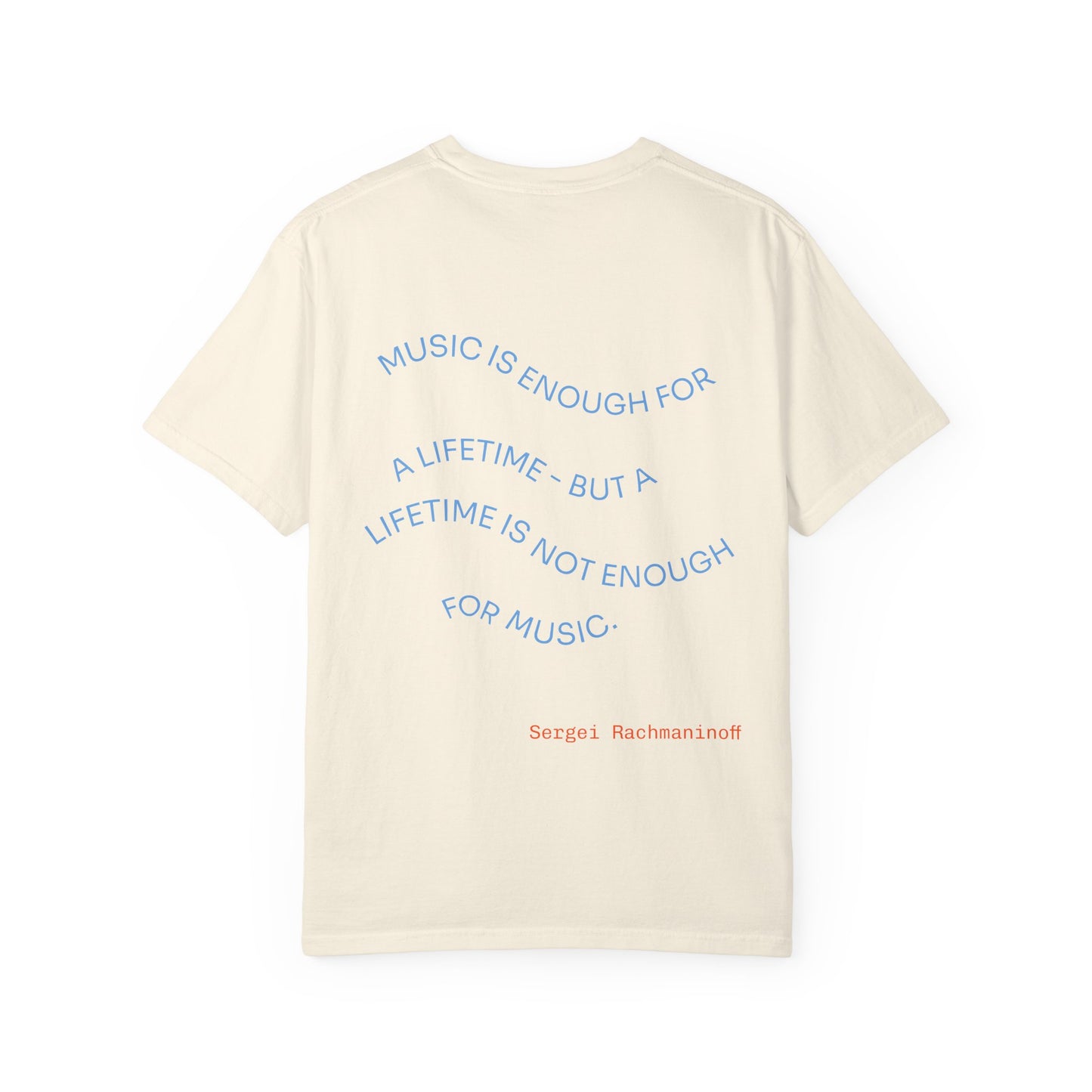 Rach(maninoff) n Roll Retro T-Shirt, Graphic Tee, Cool Gift for Musicians, Fun Concert Wear, Unisex Casual Style, Unique Music Enthusiast Apparel