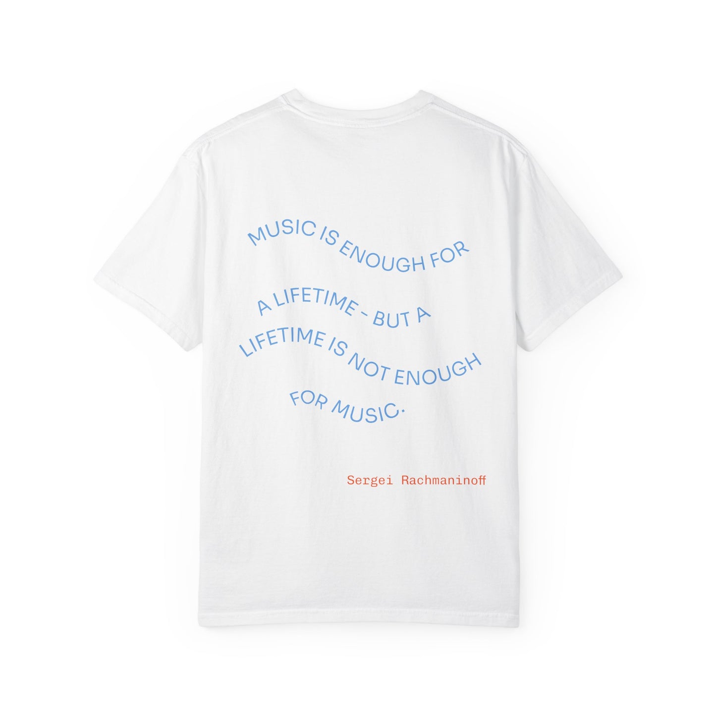 Rach(maninoff) n Roll Retro T-Shirt, Graphic Tee, Cool Gift for Musicians, Fun Concert Wear, Unisex Casual Style, Unique Music Enthusiast Apparel