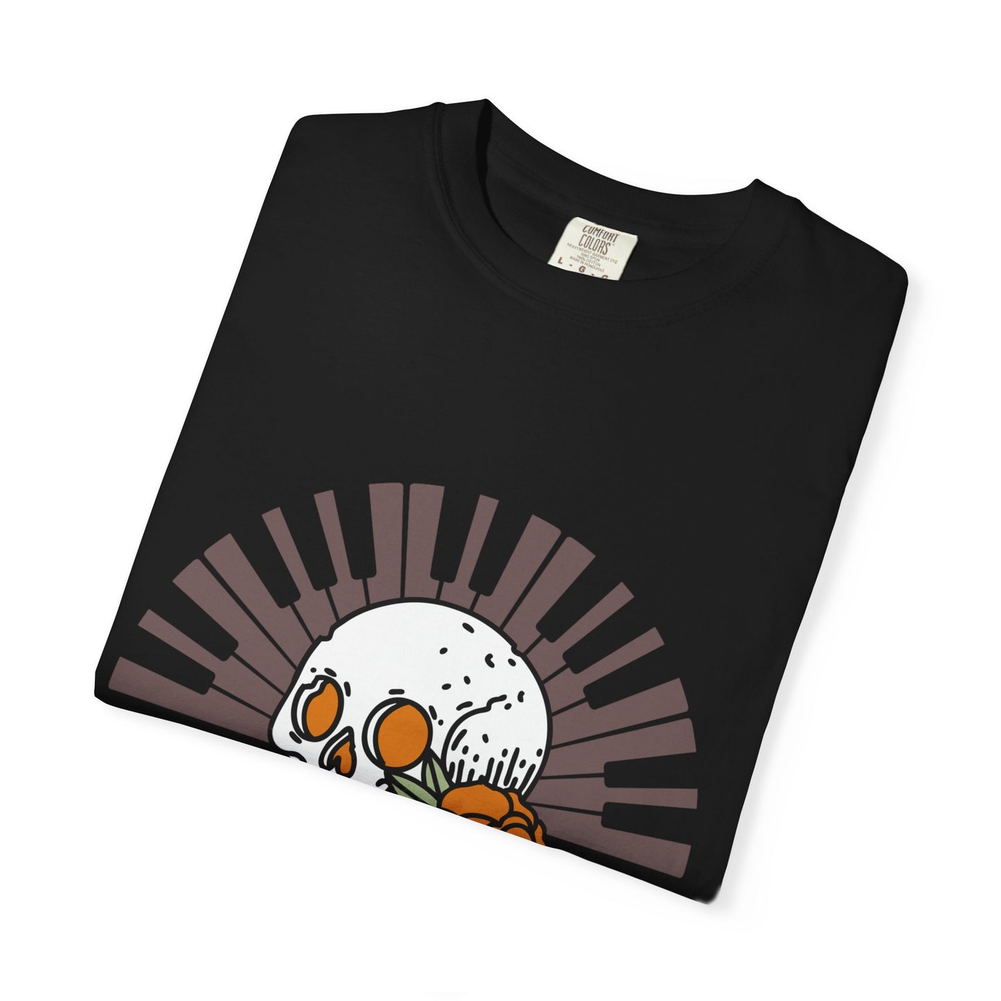 Skull & Rose Graphic T-Shirt — Personalized “Jessica Deadly Headley” Vintage Gothic Tee