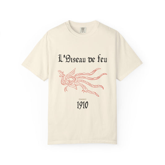 The Firebird Ballet Unisex T-Shirt, Casual Wear, Unique Graphic Tee, Perfect for Gifts, Everyday Style, Art Lovers Apparel